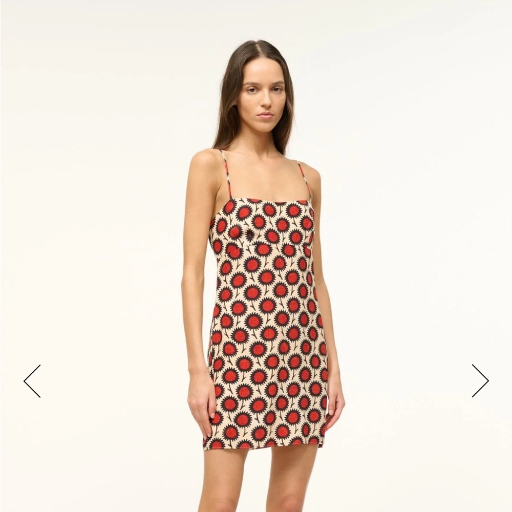 STAUD NWT size 4 Remington dress in sunflower